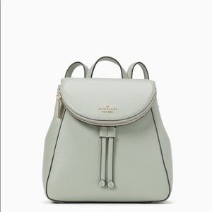 Kate Spade medium Leila backpack light pistachio